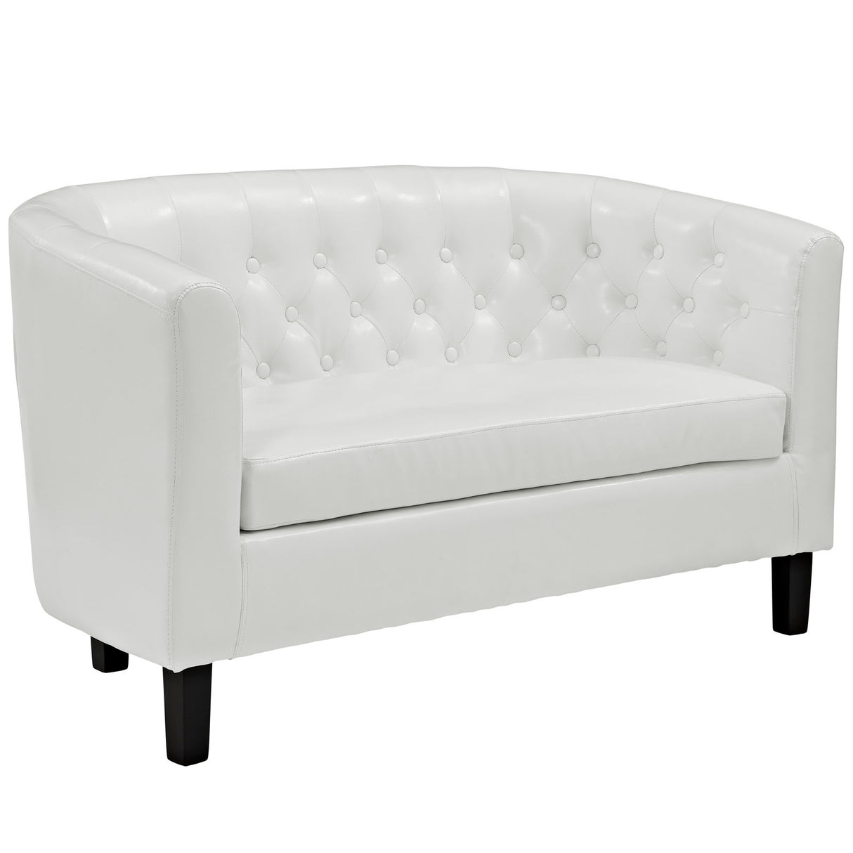 Prospect Channel Tufted Performance Loveseat - BUILDMYPLACE