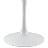 Lippa 36" Round Artifical Marble Dining Room Table Set - Modern Dining Table Set - BUILDMYPLACE