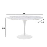 Lippa Artificial Marble Dining Table