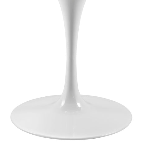 Lippa 47" Round Dining Room Table - Modern Dining Table Set - Walnut - BUILDMYPLACE