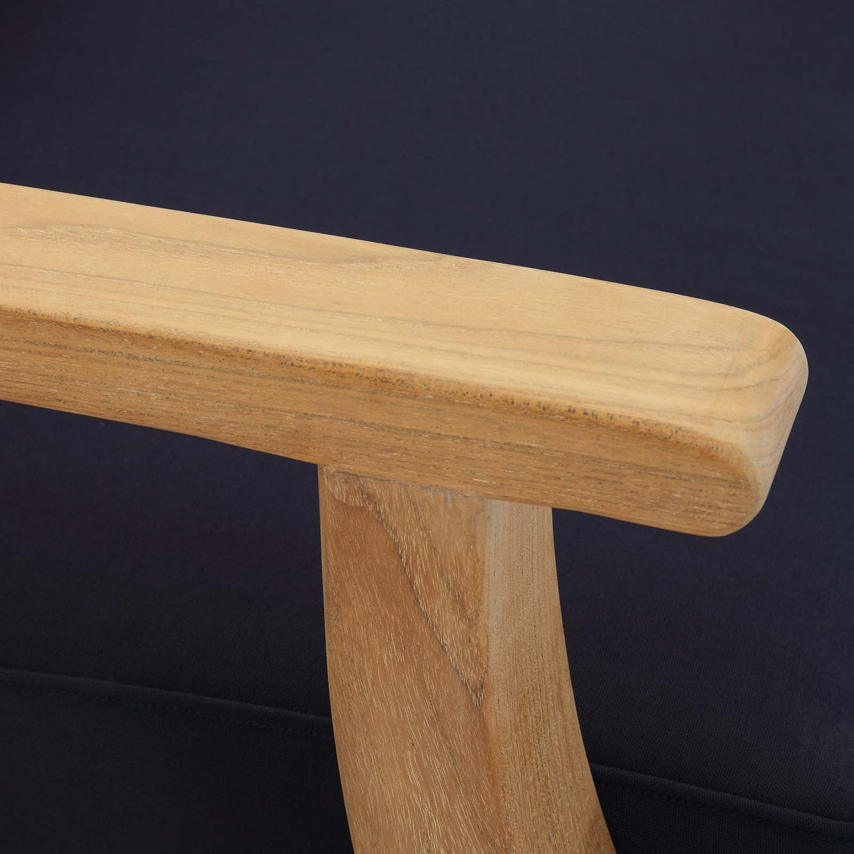 Marina Outdoor Patio Teak Armchair - BUILDMYPLACE