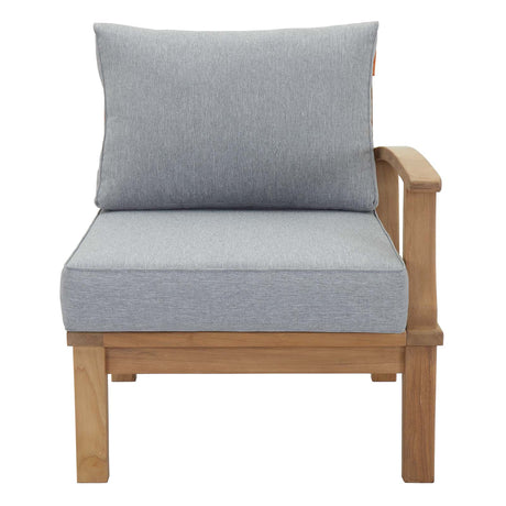 Marina Outdoor Patio Teak Sofa - BUILDMYPLACE