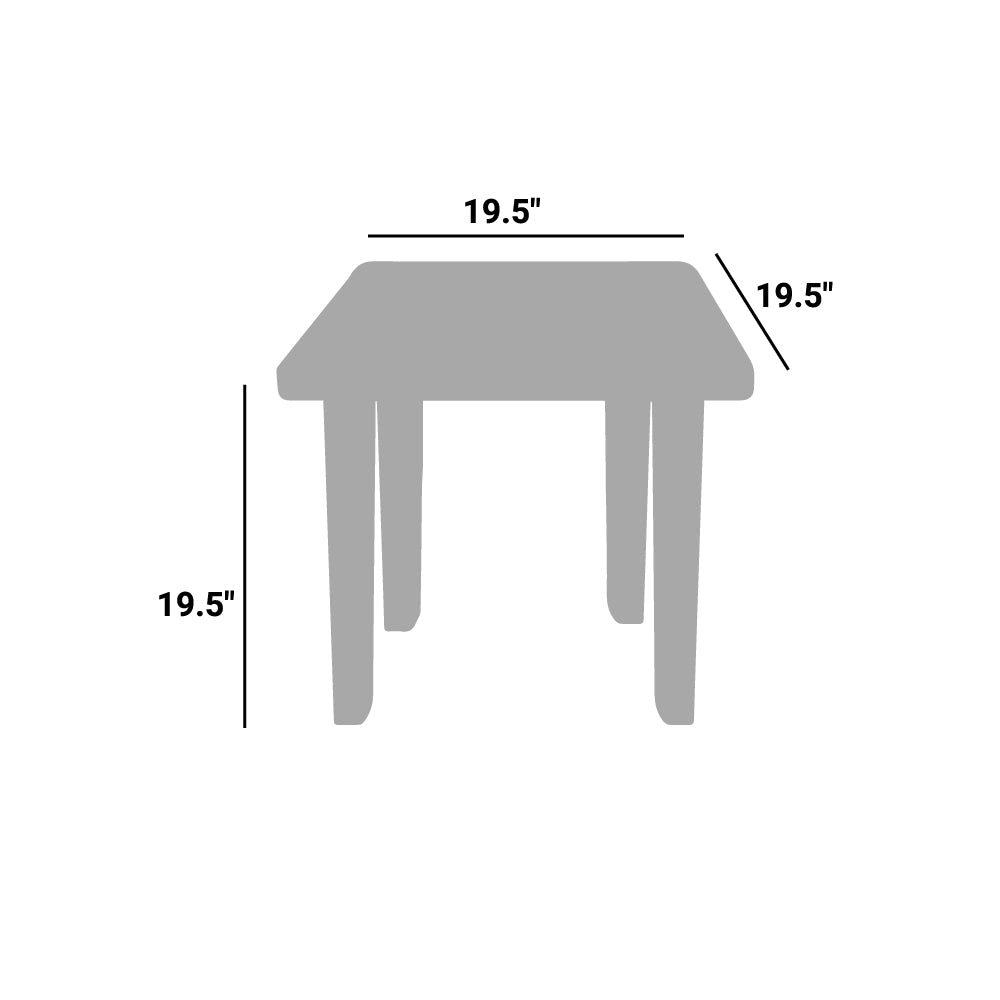 Marina Outdoor Patio Teak Side Table