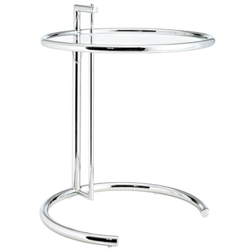 Eileen Gray Chrome Stainless  End Table