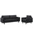Modern Empress Sofa And Loveseat - Comfy ArmChairs - Sectional Living Room Set - BUILDMYPLACE