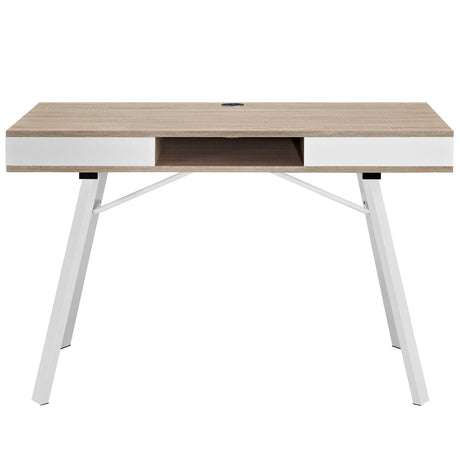 Work Sturdy Table Stir Contemporary Style Home Office  Desk - For Computer Armoire - BUILDMYPLACE