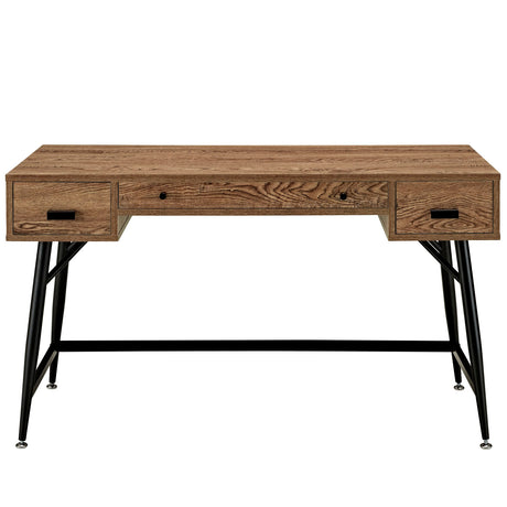 Surplus Industrial Farmhouse Style Office Folding Table Desk - BUILDMYPLACE