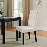 Modern Confer Fabric Dining Side Chair - Modern Dining Chair Set - BUILDMYPLACE