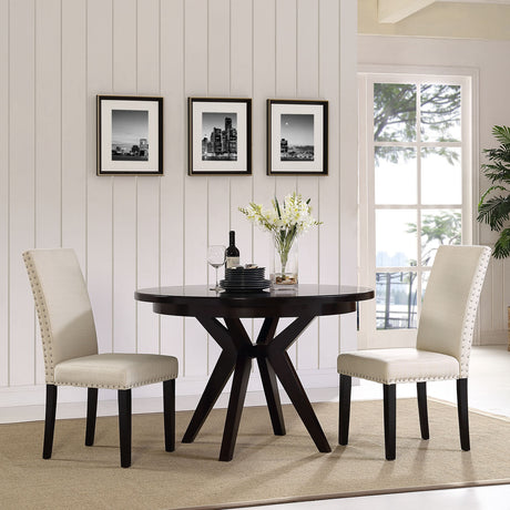 Parcel Fabric Kitchen And Dining Side Chair - Living Room Dining Set - BUILDMYPLACE