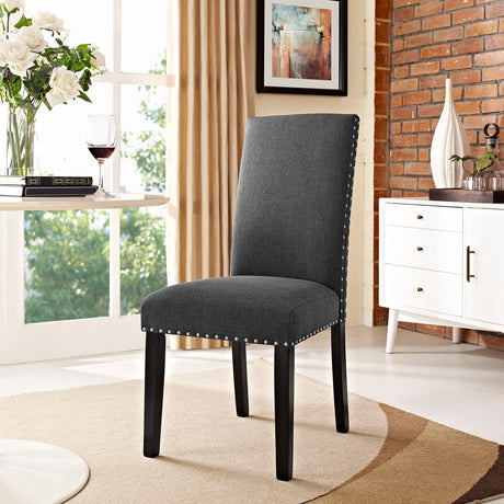 Parcel Fabric Kitchen And Dining Side Chair - Living Room Dining Set - BUILDMYPLACE