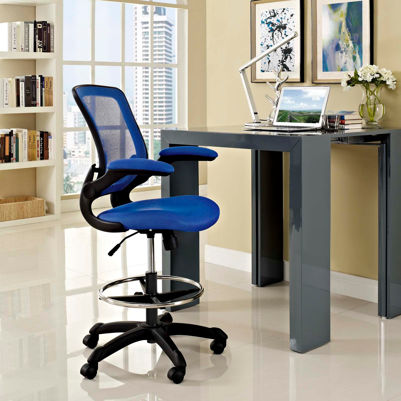 Veer Drafting Chair Tall Office Chair For Adjustable Standing Desks