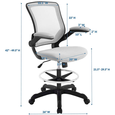 Stylish Drafting Chair for Office | BUILDMyplace
