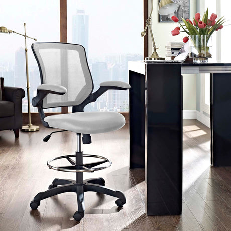 Veer Drafting Chair- Tall Office Chair For Adjustable Standing Desks - BUILDMYPLACE
