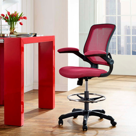 Veer Drafting Chair- Tall Office Chair For Adjustable Standing Desks - BUILDMYPLACE