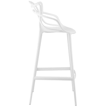Contemporary Modern Entangles Bar Stool Chairs - Bar Stool Height