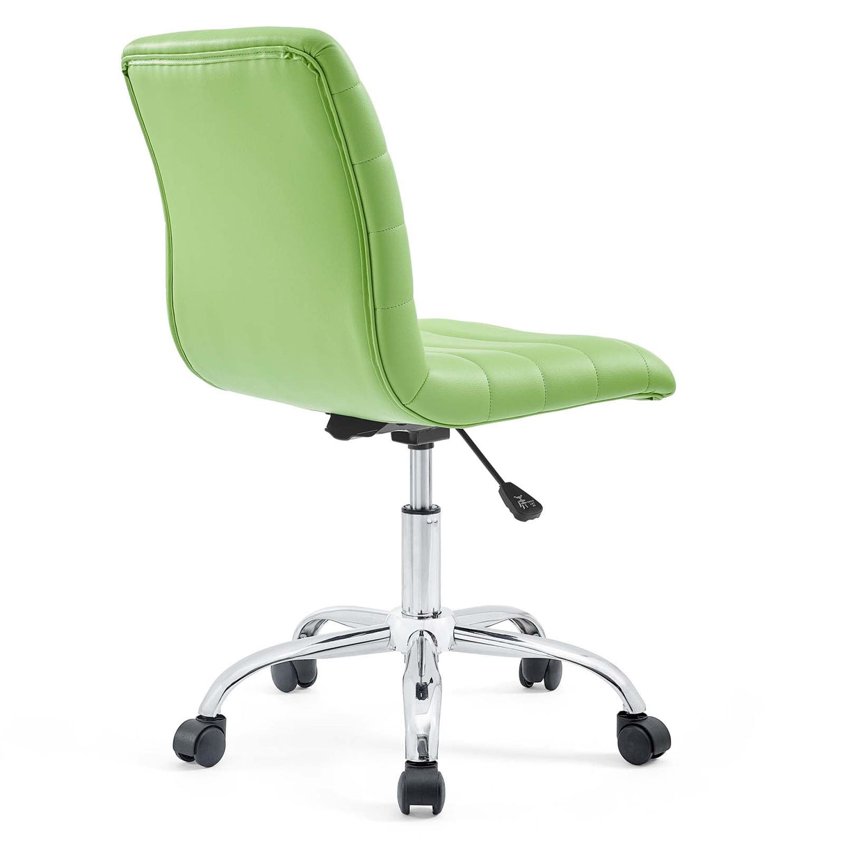 Modway Ripple Armless Mid Back Vinyl Swivel Computer Desk Office Chair - Computer Chair - BUILDMYPLACE