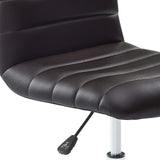 Modway Ripple Armless Mid Back Vinyl Swivel Computer Desk Office Chair - Computer Chair - BUILDMYPLACE