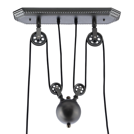 Industrial Modern Innovateous Ceiling Fixture - Silver Polished Steel - 60 watts - 110 volts - UL Listed - BUILDMYPLACE