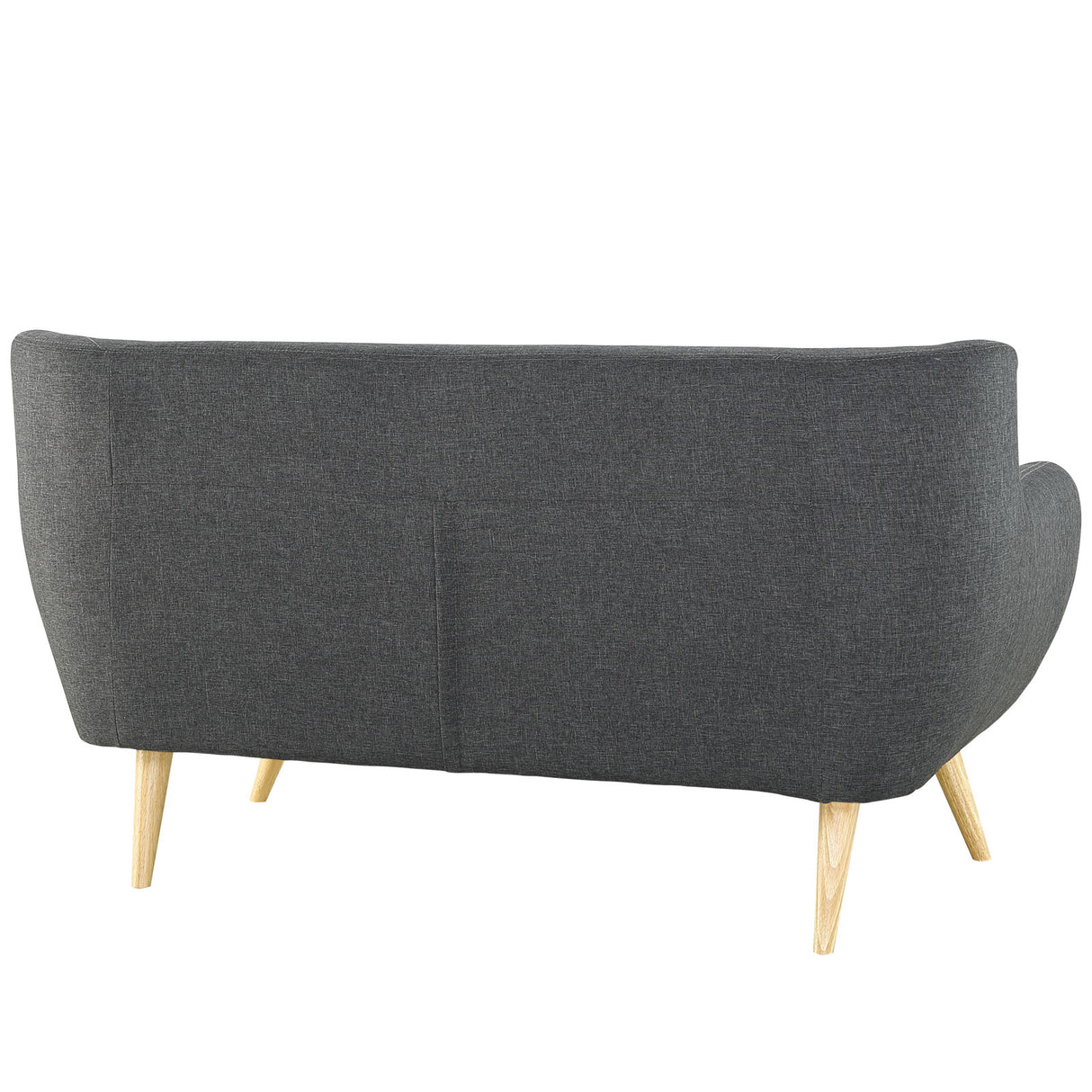 Remark Upholstered Fabric Loveseat - BUILDMYPLACE