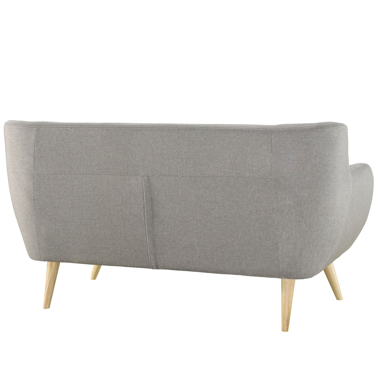 Remark Upholstered Fabric Loveseat - BUILDMYPLACE