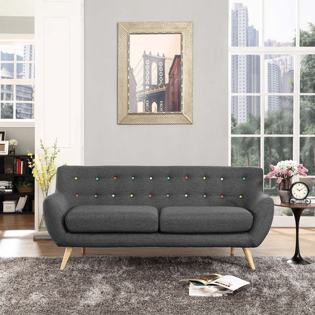 Remark Upholstered Fabric Sofa - BUILDMYPLACE