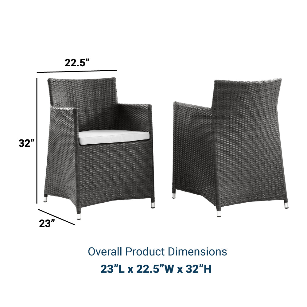 Junction Armchair Outdoor Patio Wicker - BUILDMYPLACE
