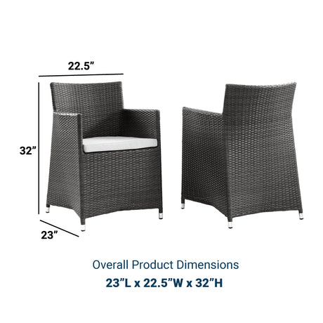 Junction Armchair Outdoor Patio Wicker - BUILDMYPLACE