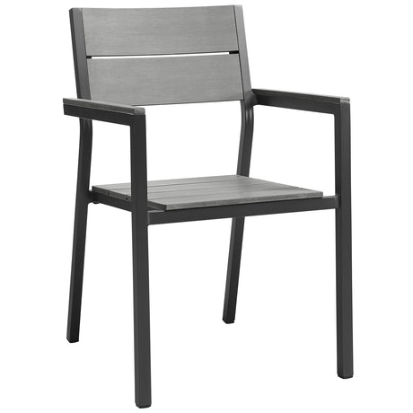 Maine Dining Armchair Outdoor Patio Set of 2 - BUILDMYPLACE