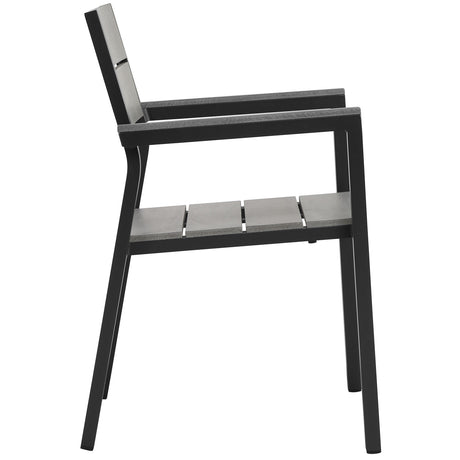 Maine Dining Armchair Outdoor Patio Set of 2 - BUILDMYPLACE