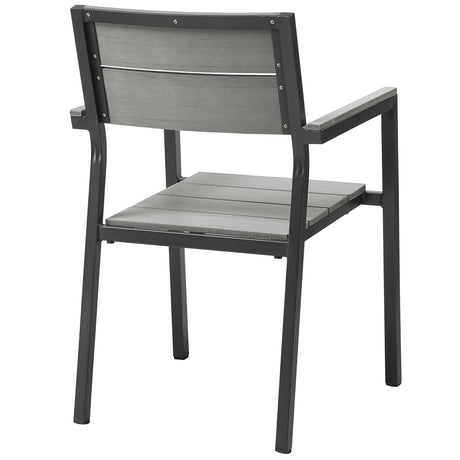 Maine Dining Armchair Outdoor Patio Set of 2 - BUILDMYPLACE