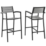 Maine Outdoor Patio Bar Stool - BUILDMYPLACE