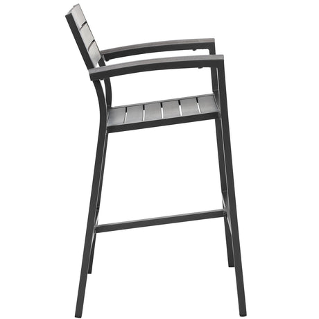Maine Outdoor Patio Bar Stool - BUILDMYPLACE