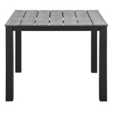 Maine 3 Piece with Armchair Outdoor Patio Dining Set - BUILDMYPLACE