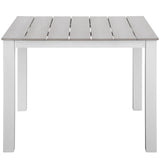 Maine 3 Piece with Armchair Outdoor Patio Dining Set - BUILDMYPLACE
