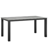 Junction 28" Outdoor Patio Dining Set - 5-Piece - Dining Table With Aluminium Frame - BUILDMYPLACE