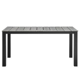 Junction 28" Outdoor Patio Dining Set - 5-Piece - Dining Table With Aluminium Frame - BUILDMYPLACE
