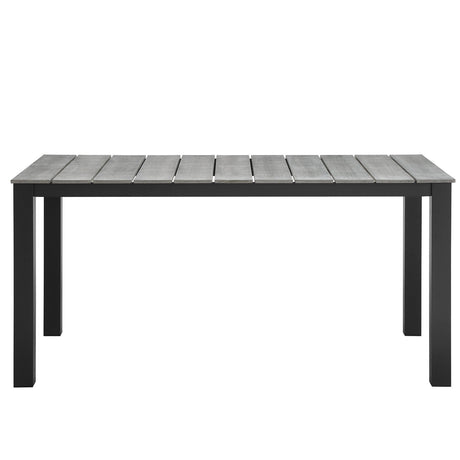 Junction 28" Outdoor Patio Dining Set - 5-Piece - Dining Table With Aluminium Frame - BUILDMYPLACE