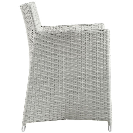 Junction 28" Outdoor Patio Dining Set - 5-Piece - Dining Table With Aluminium Frame - BUILDMYPLACE