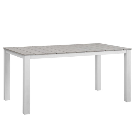 Junction 28" Outdoor Patio Dining Set - 5-Piece - Dining Table With Aluminium Frame - BUILDMYPLACE