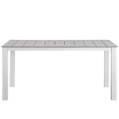 Junction 28" Outdoor Patio Dining Set - 5-Piece - Dining Table With Aluminium Frame - BUILDMYPLACE