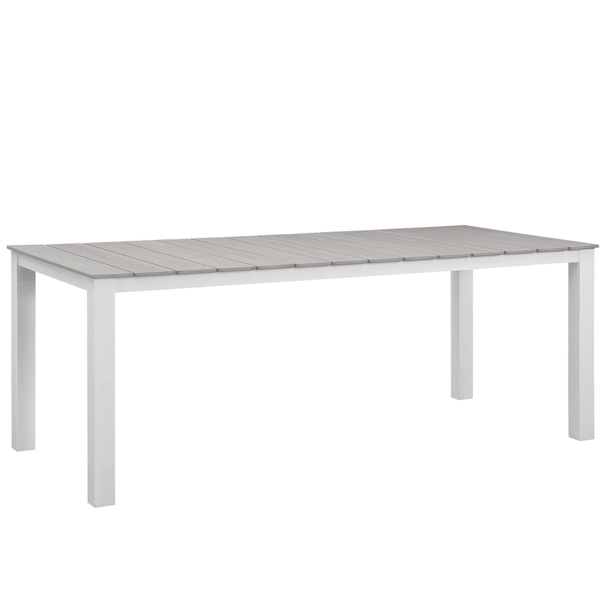 Maine 9 Piece outdoor Patio Dining Set - Wooden Dining Room Table - BUILDMYPLACE