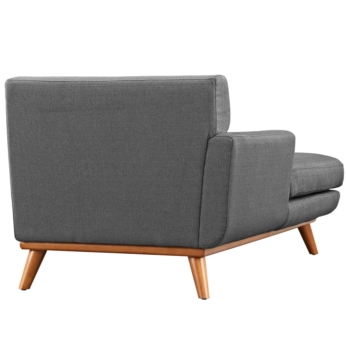 Modern Engage Upholstered Fabric Accent Arm Chair - Couch With Chaise - BUILDMYPLACE