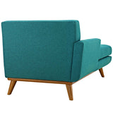 Modern Engage Upholstered Fabric Accent Arm Chair - Couch With Chaise - BUILDMYPLACE