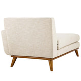 Modern Engage Upholstered Fabric Accent Arm Chair - Couch With Chaise - BUILDMYPLACE