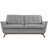 Beguile Upholstered Fabric Loveseat - BUILDMYPLACE