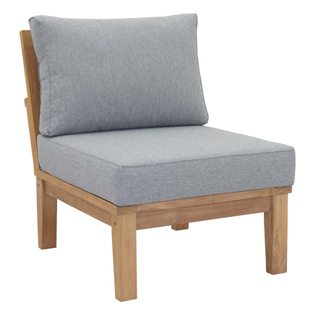 Marina 2 Piece W/ Middle Sofa Outdoor Patio Teak Set - BUILDMYPLACE