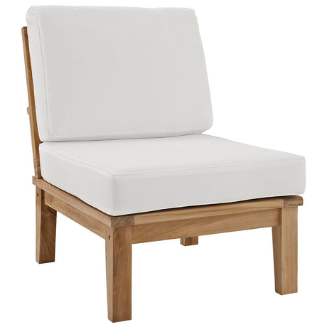 Marina 2 Piece W/ Middle Sofa Outdoor Patio Teak Set - BUILDMYPLACE