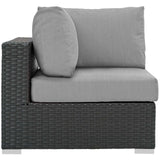 Sojourn Outdoor Patio Sunbrella Corner - BUILDMYPLACE