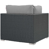 Sojourn Outdoor Patio Sunbrella Corner - BUILDMYPLACE