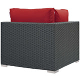 Sojourn Outdoor Patio Sunbrella Corner - BUILDMYPLACE